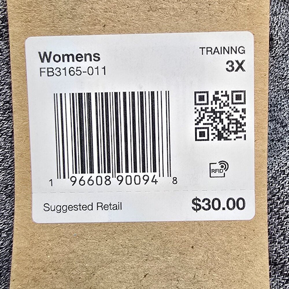 Nike Women's Attack DRI-FIT Mid-Rise Shorts 5 in - Grey / White - NWT - Picture 6 of 8